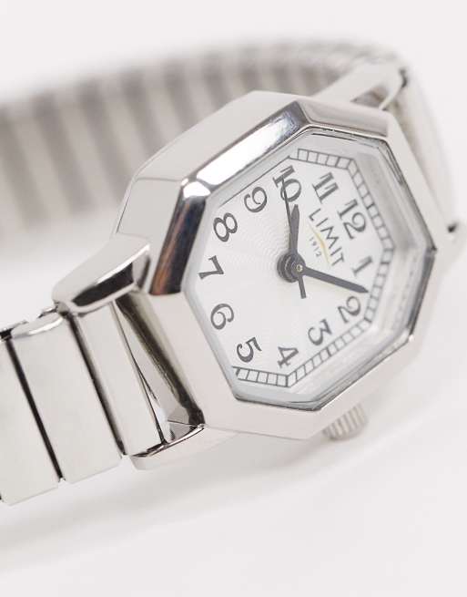 Limit bracelet watch in silver with octagonal dial, 2 of 4