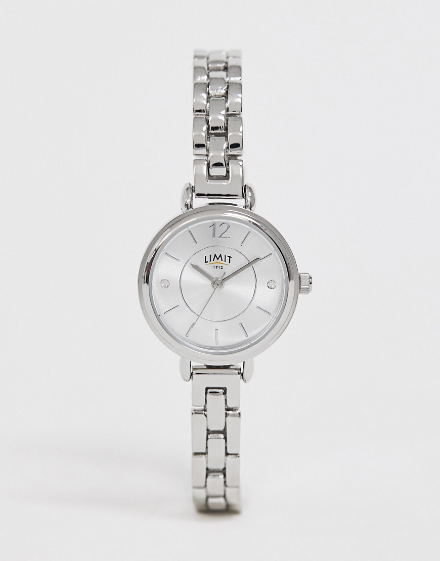 Limit bracelet watch in silver
