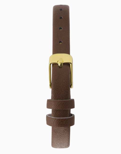 Limit classic 20mm octagonal gold watch in white, 2 of 4