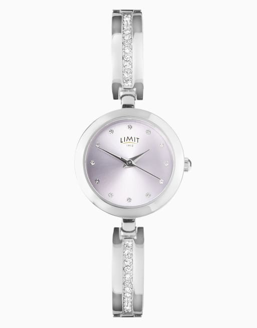 Limit classic 25mm womens round analogue watch in silver