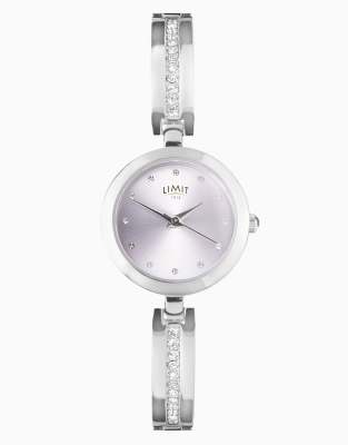 Limit classic 25mm womens round silver analogue watch in silver