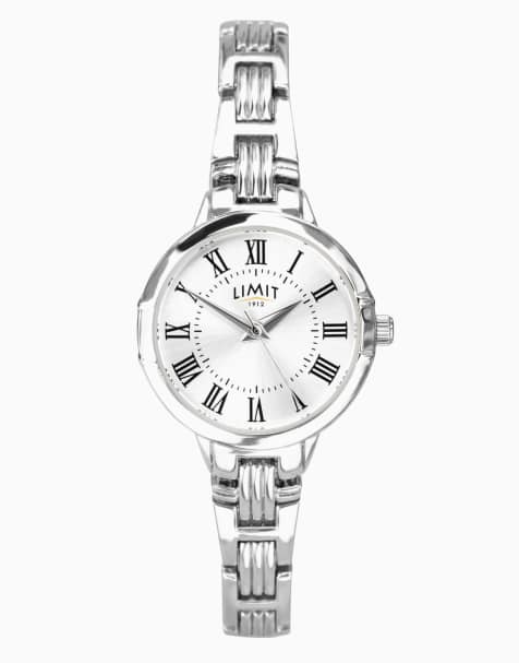 Limit classic 26mm womens round analogue watch in silver - view 1