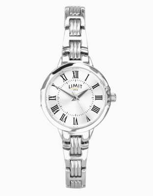 Limit classic 26mm womens round silver analogue watch in silver