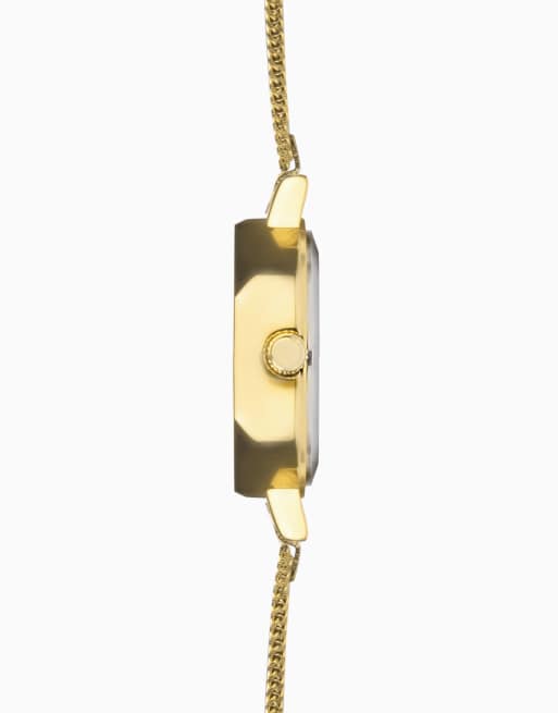 Limit classic 28mm womens round analogue watch in gold, 3 of 4