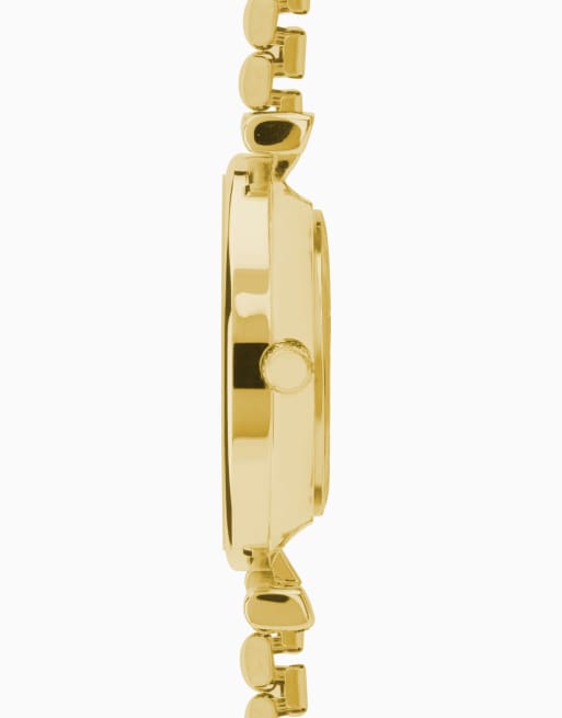 Limit classic 30mm womens round analogue watch in gold, 3 of 4