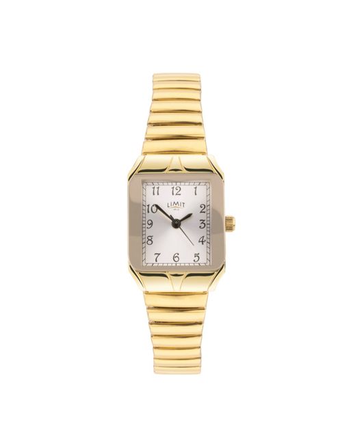Limit classic rectangle watch in gold