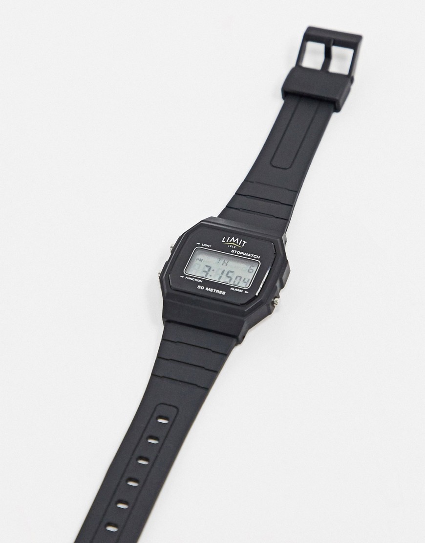 Limit - Digitaal horloge in zwart