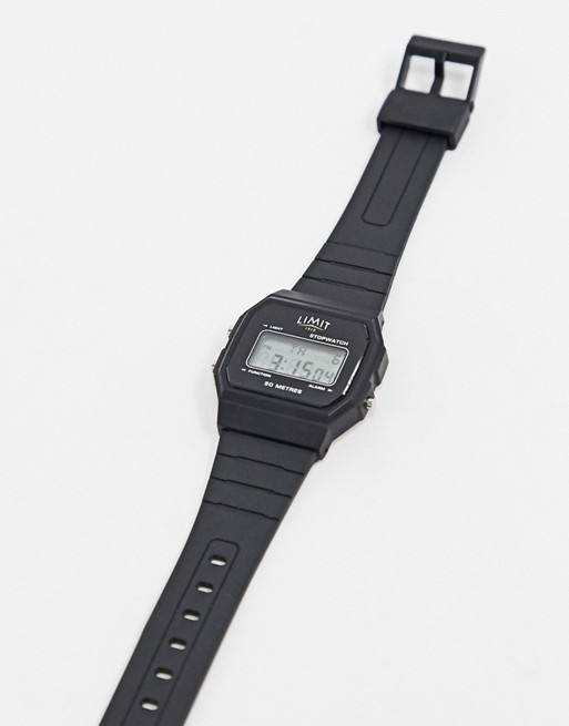 Limit Digital watch in black