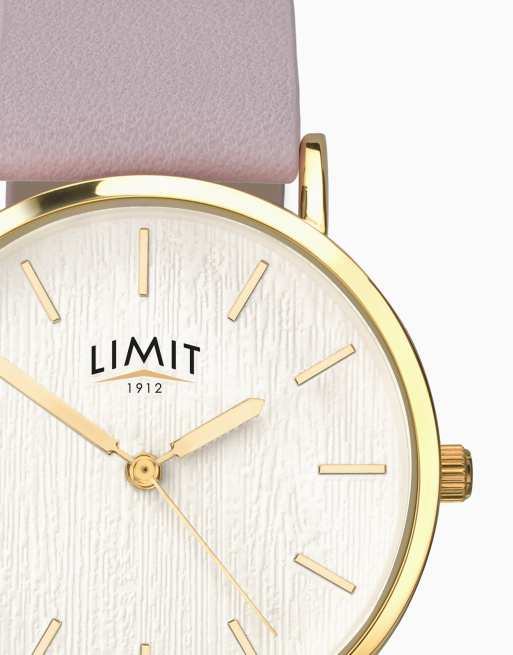 Limit fashion 35mm womens round analogue watch in purple, 4 of 4