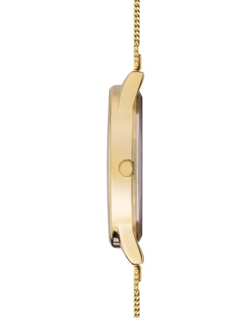 Limit gold watch with mesh bracelet and dial in champagne, 2 of 3