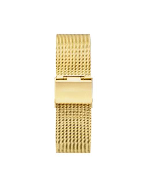 Limit gold watch with mesh bracelet and dial in champagne, 3 of 3