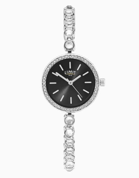 Limit Limit  26mm round silver watch in silver - view 1