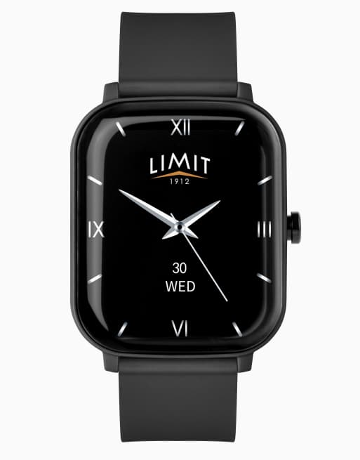Limit Limit  37mm square black watch in black