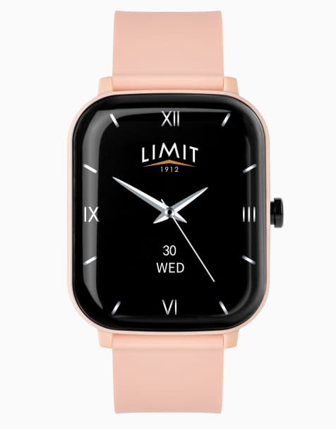 Limit Limit  37mm square pink watch in pink - view 1