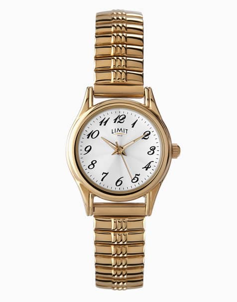 Limit Limit classic 24mm round gold watch in gold - view 1