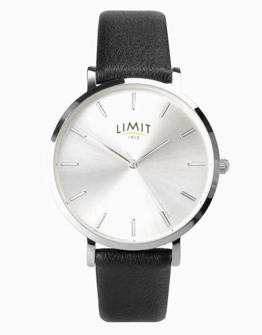 Limit Limit secret garden 36mm round silver watch in silver