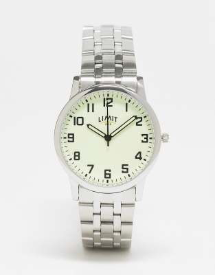Montre Femme Limit - Cadran Bleu, Bracelet Acier Argenté - Quartz - Occasion Bon État Général