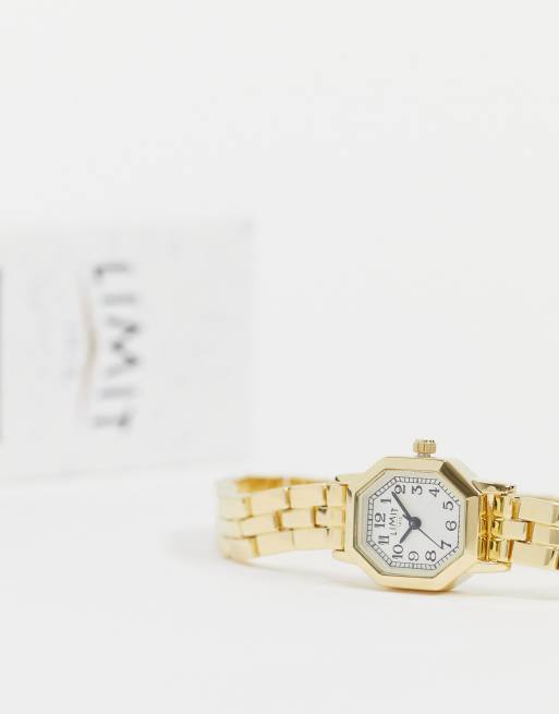 Limit octagonal bracelet watch in gold, 4 of 4