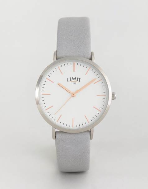 Limit watch in grey exclusive to ASOS - view 1