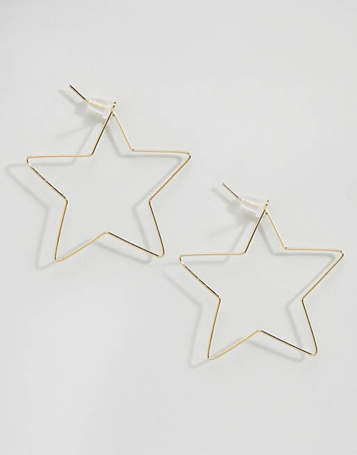 Limited Edition Open Star Earrings