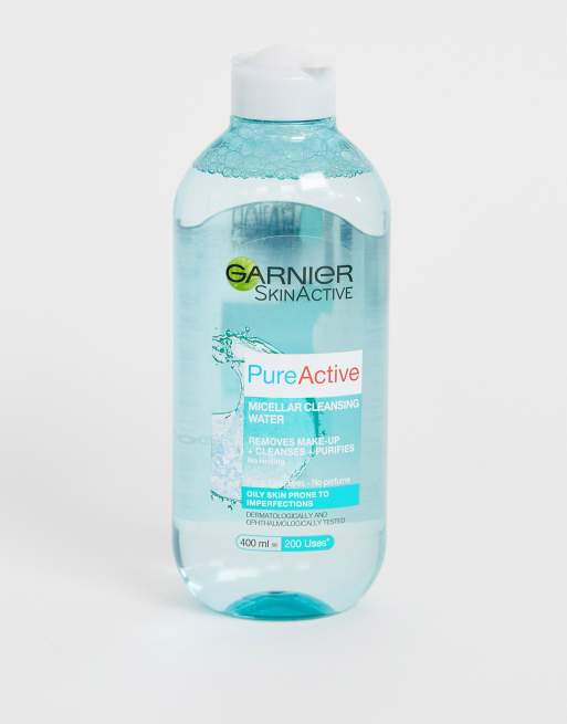 GARNIER Pure Active AGUA MICELAR 💦 Para pieles GRASAS 