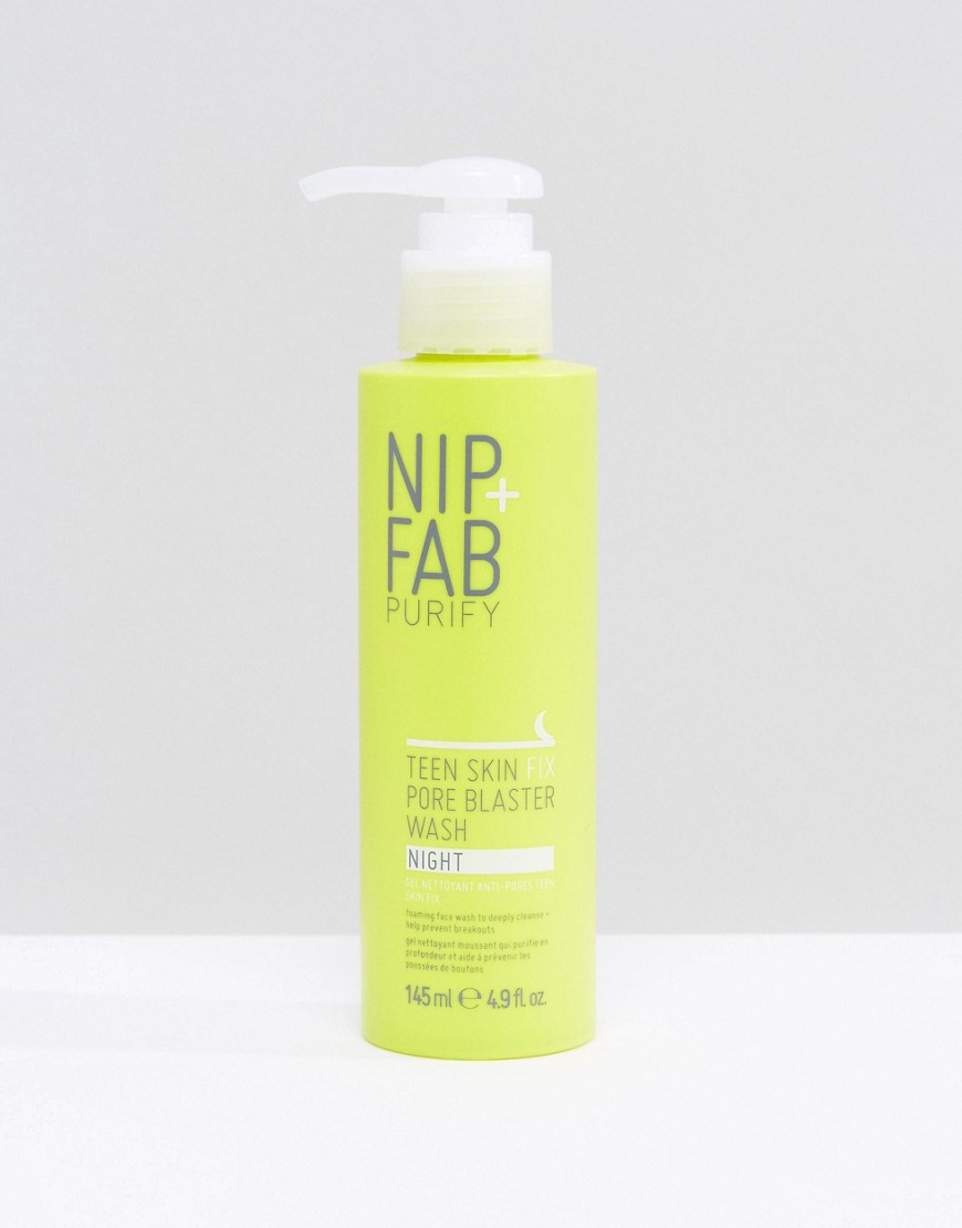 Limpiador De Noche Teen Skin Fix Pore Blaster De Nip Fab-Sin Color