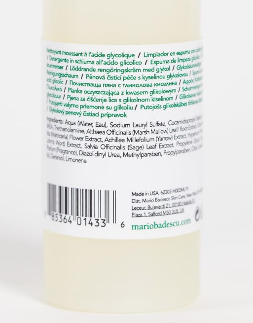 Limpiador espumoso con ácido glicólico de 59 ml de Mario Badescu, 2 de 4