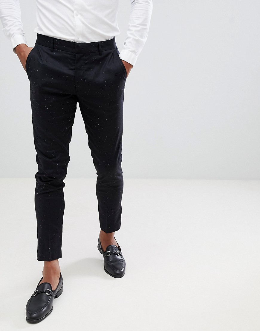Lindbergh – Neppy – smarte bukser i sort-Marineblå