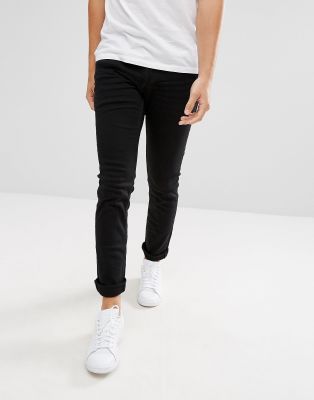 Lindbergh Slim Jeans in Stone Black