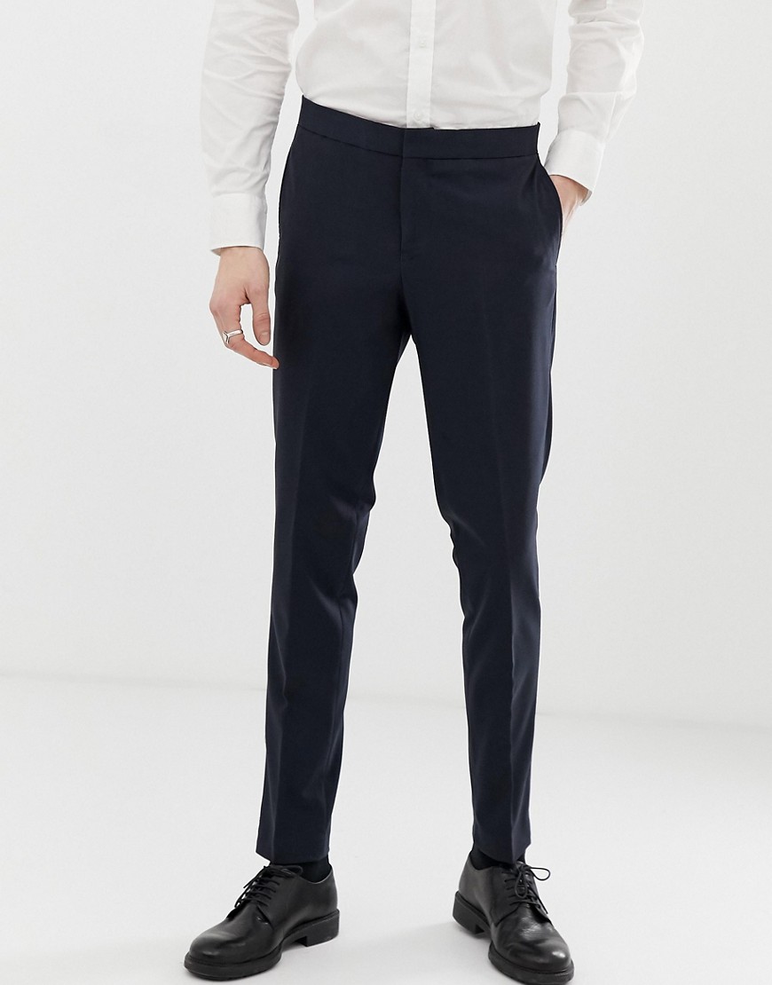 Lindbergh suit trousers in navy