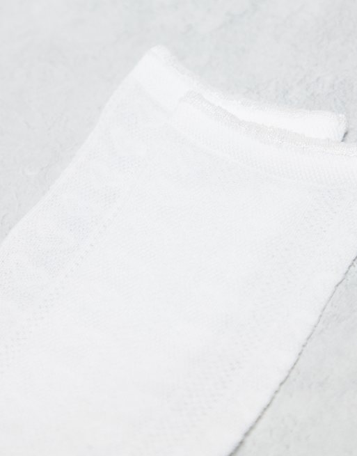lindex 2 pack jaquard sock in white, 3 of 3