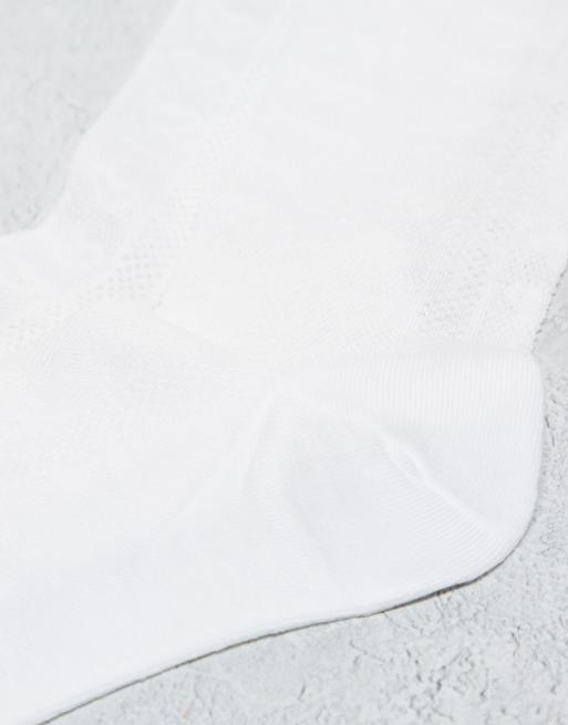 Lindex – 2er-Pack Jacquard-Socken in Weiß, 2 von 3