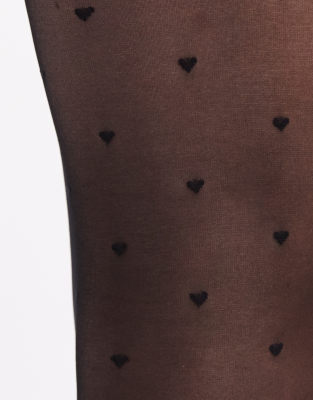 Lindex 30 Denier Tights In Black