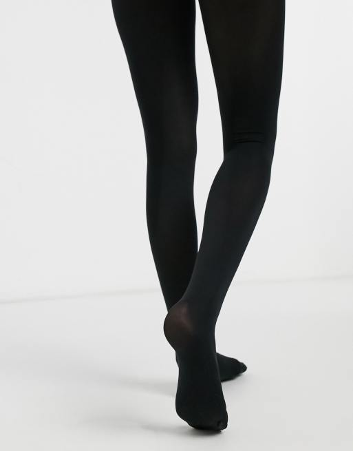 Lindex TIGHTS SMALL NET - Collant - black/nero 