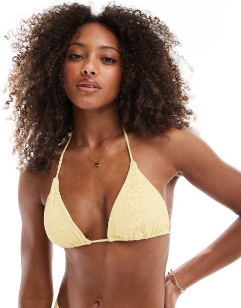 Lindex bikini in yellow - view 1