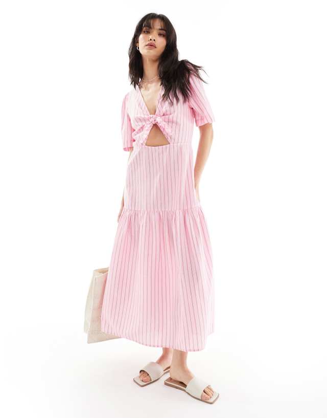 Lindex - carolina beach maxi dress in pink