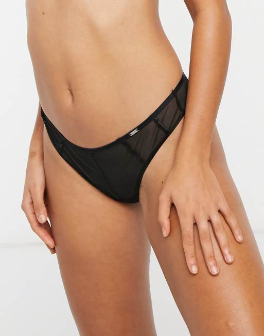 Lindex - Ella M Cora - String en tulle transparent avec ...