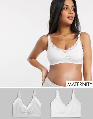 Reggiseno Allattamento Emma Jane In Cotone, Coppa Piena Senza Ferretto, Taglie Fino A J
