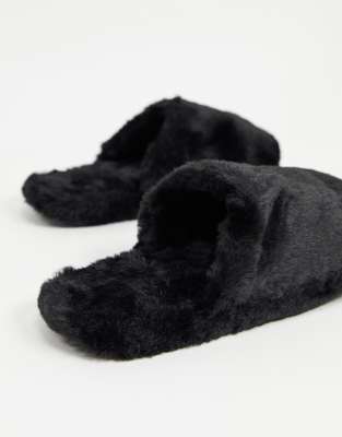 fur slip on