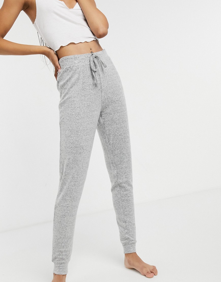 Lindex Felicity super soft lounge sweatpants in gray-Grey
