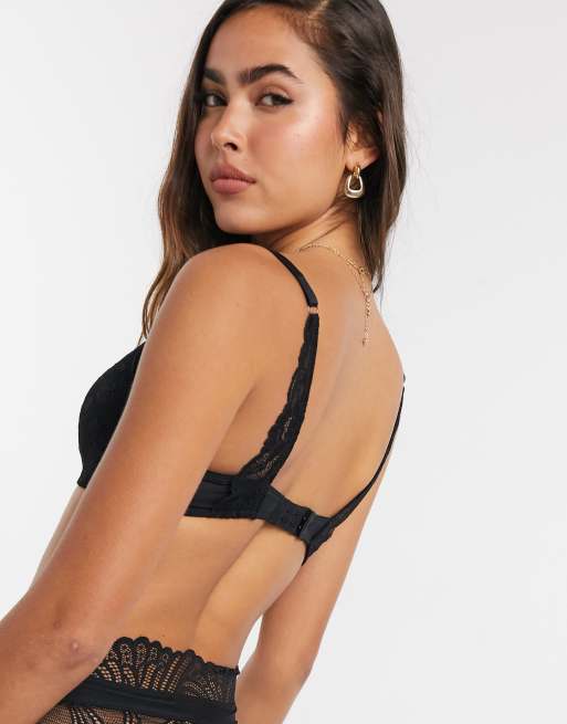 Lindex - Flirt Emelie - Sort blondebralette uden bøjle, 2 af 4
