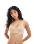 [Lindex] Lindex Flora seamless bra in beige-Neutral 38C BEIGE