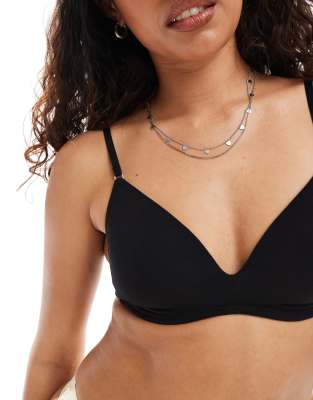 LINDEX IRIS LACE COTTON BRA 