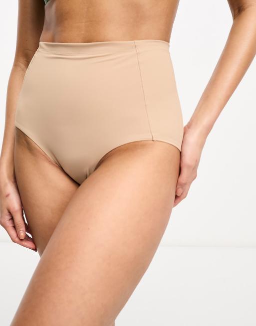 Buy Lindex High Waist Shaping Briefs - Beige