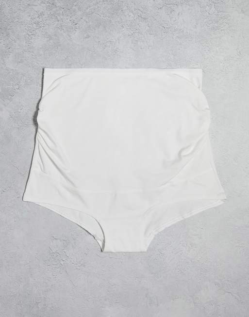 Lindex Maternity 3 pack briefs in black and white, 3 of 4