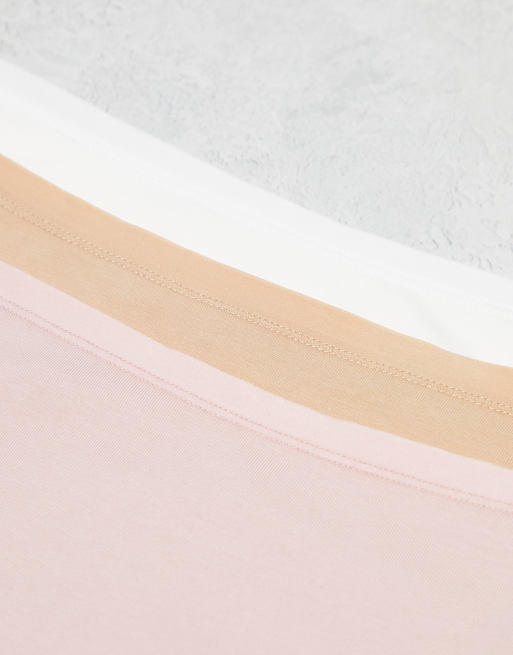Lindex Maternity - Lot de 3 culottes taille haute - Noir et beige, 2 de 4