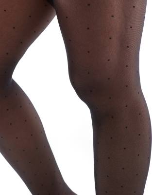 Lindex Maternity MOM Collant premaman neri 20 denari a pois ASOS