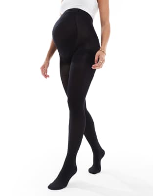 Lindex Maternity - MOM - Strumpfhose in Schwarz, 120 DEN