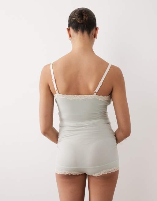 Lindex Maternity - Pakke med 2 par superbløde briefs i fersken/blågrøn, 2 af 4
