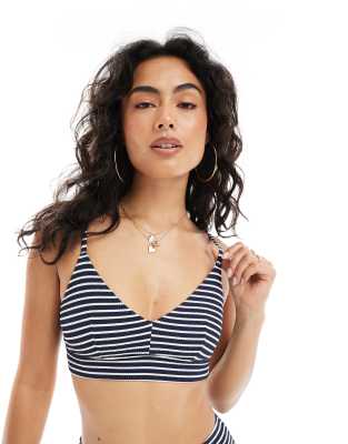 Lindex Mix And Match Kelly Bikini Bralette Top In Blue